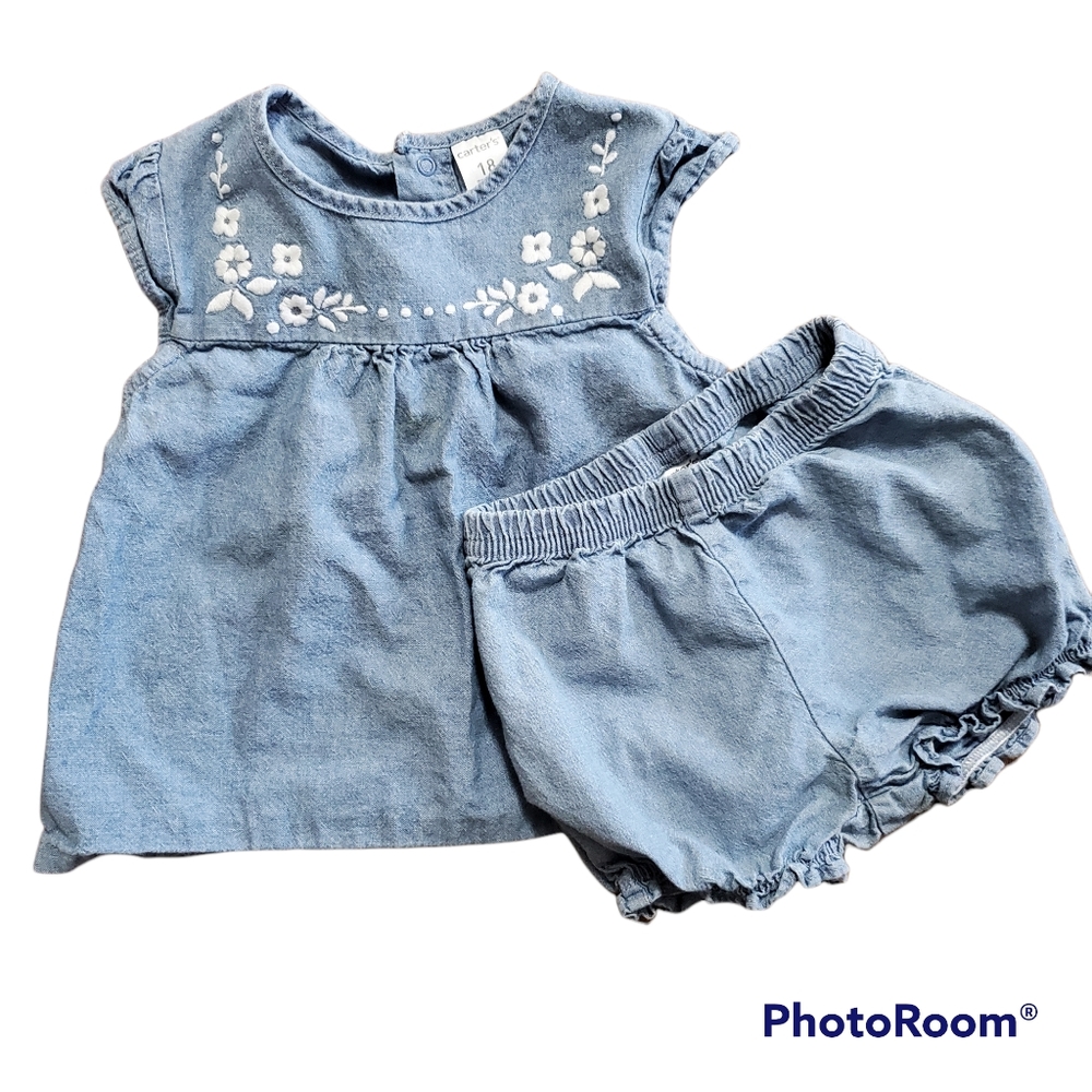 Carter's Girls Denim Set